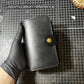 10 Card Leather Long Wallet