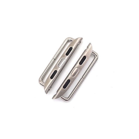 Stainless Steel Apple Watch Band Connectors - 1 Pair