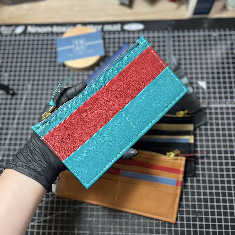 10 Card Leather Slim Wallet