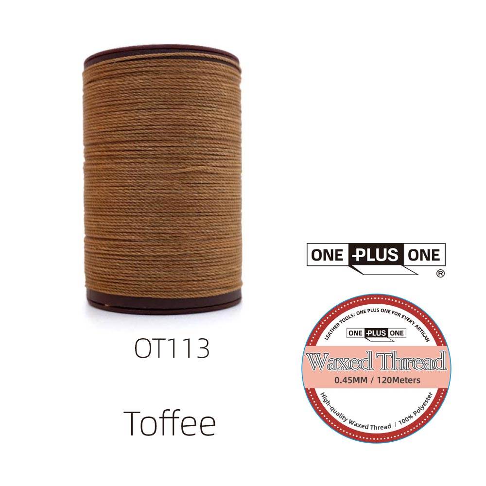 0.45mm Waxed Polyester Thread