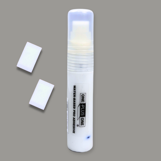 Fill 2-15mm Glue Pen with ONE PLUS ONE Adhesive