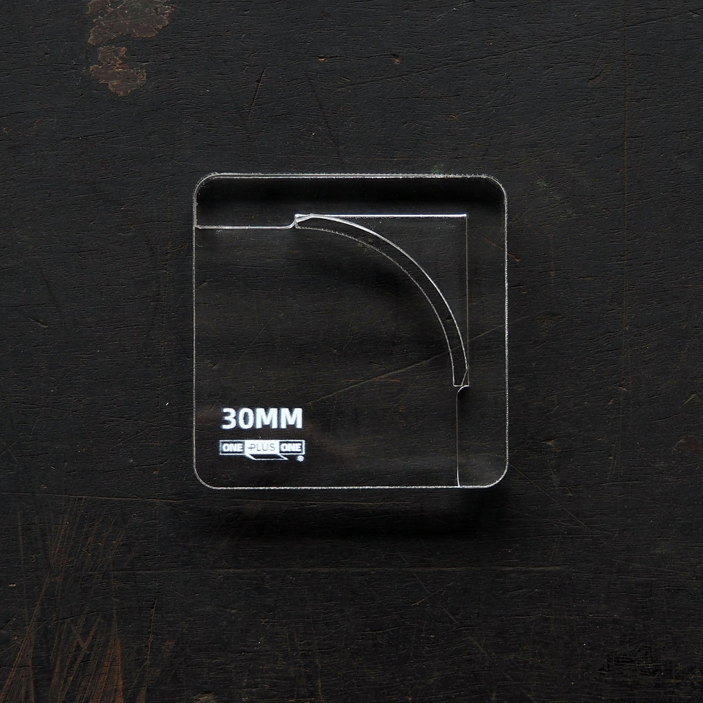 CPT-JIG-30 (Dedicated Jig for 30mm) for precise corner cutting and alignment.