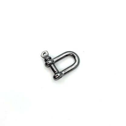 304 Stainless Steel D Ring Shackle,M4/M5/M6,Silver