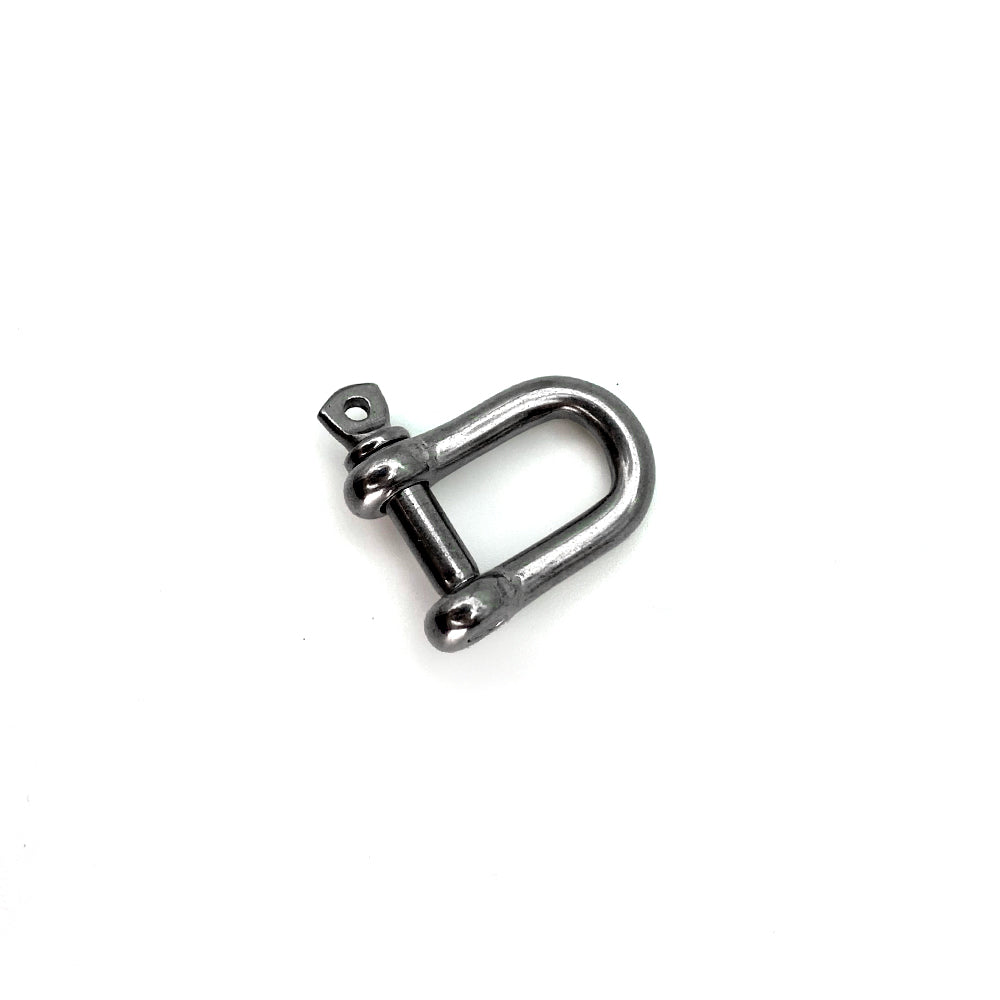 304 Stainless Steel D Ring Shackle,M4/M5/M6,Silver