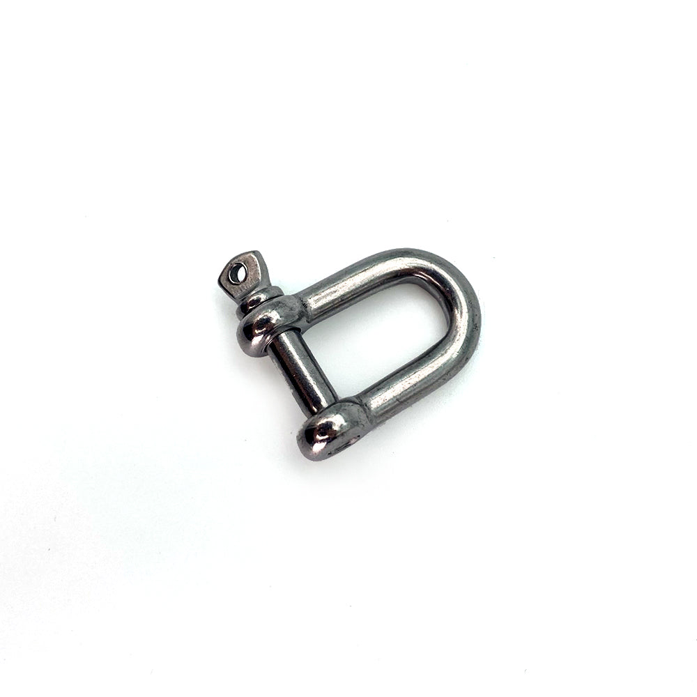 304 Stainless Steel D Ring Shackle,M4/M5/M6,Silver