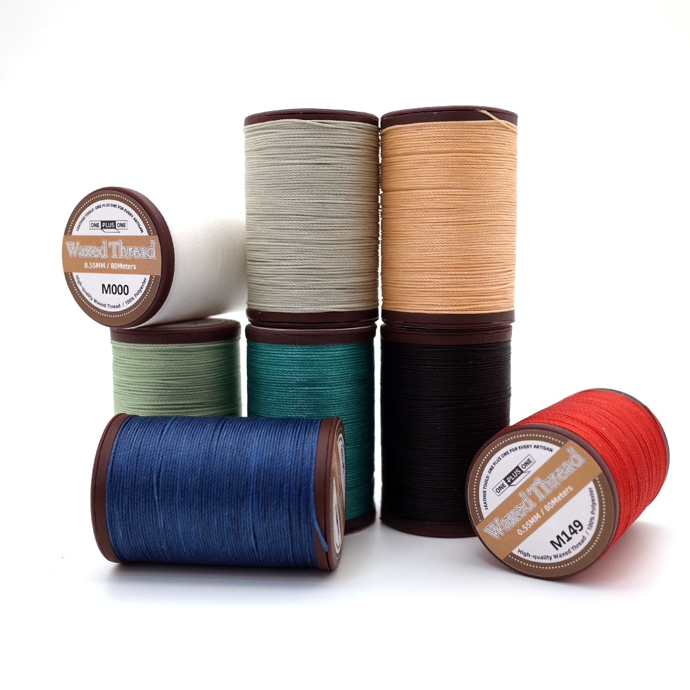 0.55mm Waxed Polyester Thread