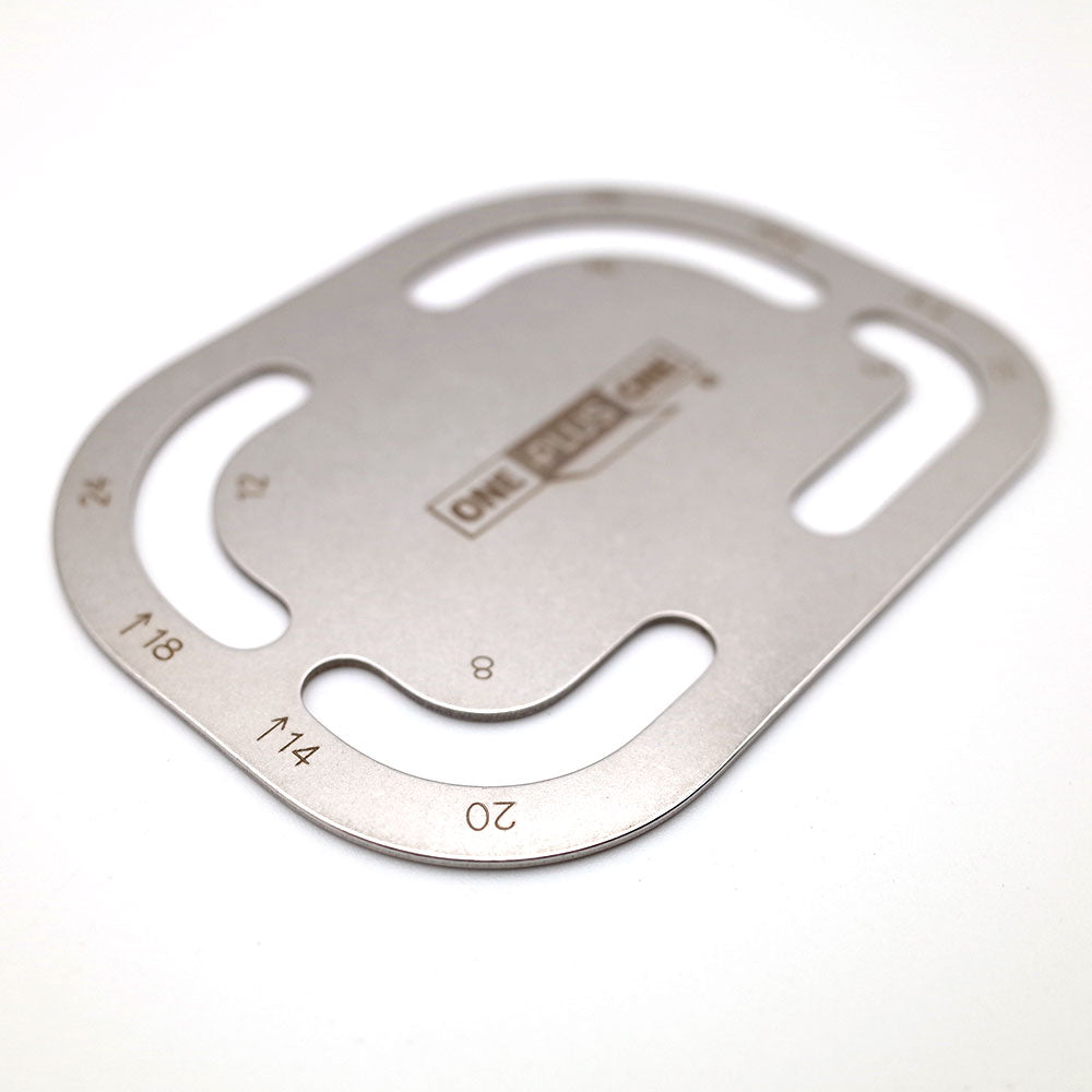 304 Stainless Steel Round Corner Ruler – OnePlusOne